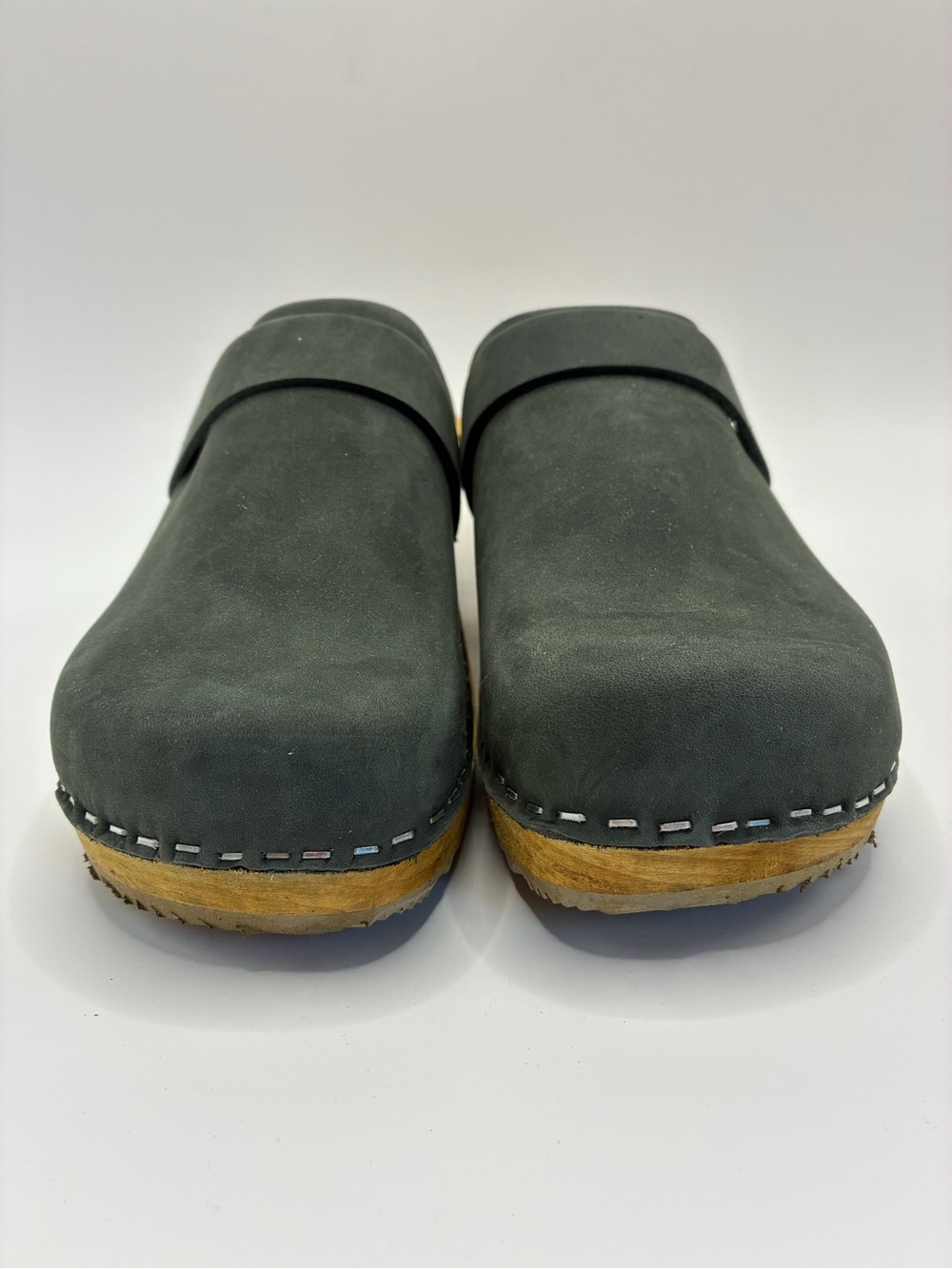 Vollsjo Swedish Slip-On Clog in Slate Blue EU 37 US 7 NIB
